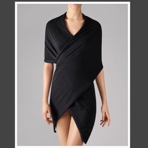 Wolford Multifunction Scarf- Black, Small, New